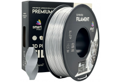 Smart Print FG-S90-E1, 3D filamento, PLA Silk, Silver, 1kg, 1,75mm