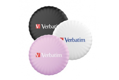 Verbatim 32135 Localizzatore Bluetooth My Finder Coin, nero, bianco and rosa