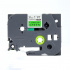 Nastro compatibile con Brother TZ-D51/TZe-D51, segnale 24mm x 8m, testo nera/sfondo verde