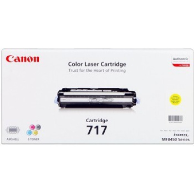 Canon CRG-717 2575B002 giallo (yellow) toner originale