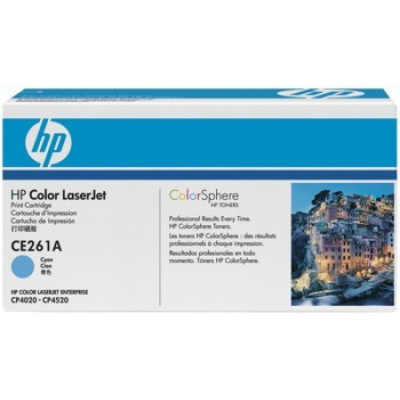 HP 648A CE261A ciano (cyan) toner originale
