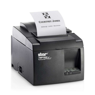 Star TSP143IIU+ 39472730, stampante per ricevute, USB, 8 dots/mm (203 dpi), cutter, dark grey