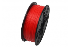 GEMBIRD Tisková struna (filament) PLA, 1,75mm, 1kg, fluorescentní, rosso