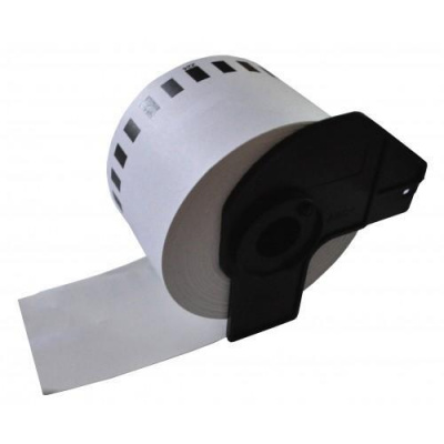 Rotoli di etichette compatibili per Brother DK-N55224, 54mm x 30,48m