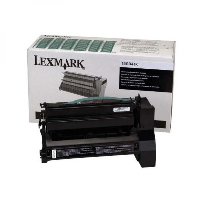 Lexmark toner originale 15G041K, black, 6000pp\., return, Lexmark C752, C76x