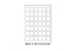 Etichette autoadesive 25 x 33 mm, 42 etichette, A4, 100 fogli