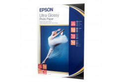 Epson S041927 Ultra Glossy Photo Paper, carta fotografica, lucido, bianco, R200, R300, R800, RX425, RX500, 13x18