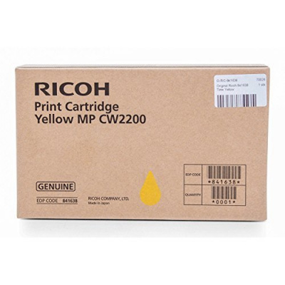 Ricoh 841638 giallo (yellow) cartuccia originale