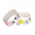 Zebra 10005008 Z-Band Direct, adult, braccialetti identificativi, bianco