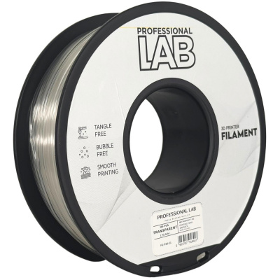 Professional Lab FG-P20-E1, 3D filamento, HS-PLA, 1,75mm, 1000g, Trasparente (Transparent)
