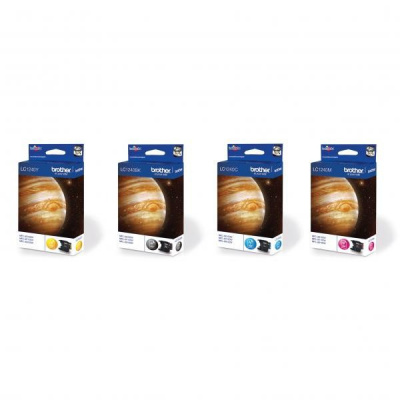 Brother LC-1240VALBP CMYK multipack di cartucce originali