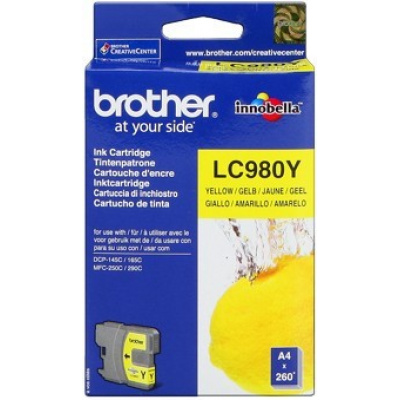 Brother LC-980Y giallo (yellow) cartuccia originale