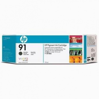 HP 91 C9464A opaco nero (matte black) cartuccia originale