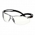 Occhiali 3M SecureFit 500 Scotchgard antiappannamento, montatura nera, lente trasparente SF501SGAF-BLK (AS/AF)
