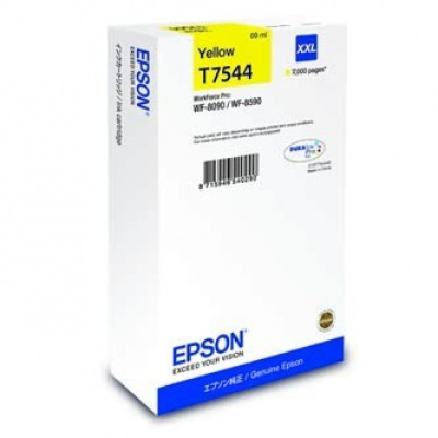 Epson T754440 T7544 XXL giallo (yellow) cartuccia originale