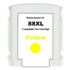 Cartuccia compatibile con HP 88XL C9393A giallo (yellow) 