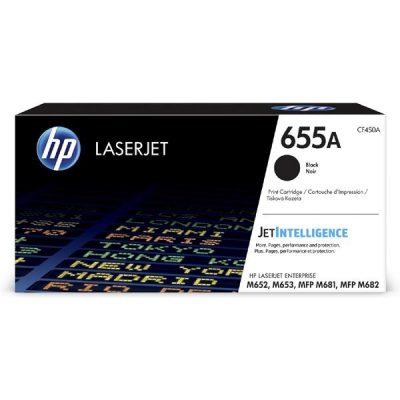 HP 655A CF450A nero (black) toner originale