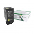 Lexmark 75B20Y0 giallo (yellow) toner originale