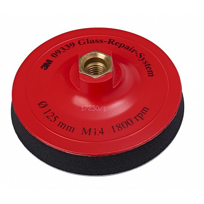 3M Stikit™ Platorello per macchina senza fori, M14, diametro 125 mm (09339)