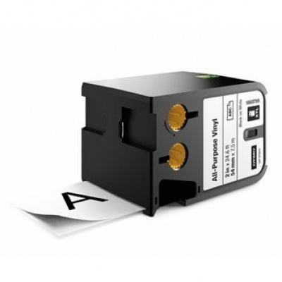 Dymo XTL 1868755, 54mm x7m, testo nera/sfondo bianco, nastro originale