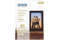 Epson C13S042154 Premium Glossy Photo Paper, foto papír, lesklý, bílý, Stylus Color, Photo, Pro, 13x18cm, 30 Ks