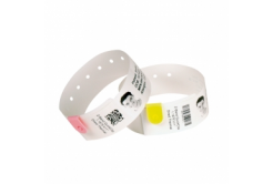 Zebra 10015355K Z-Band UltraSoft, adult, braccialetti identificativi, bianco