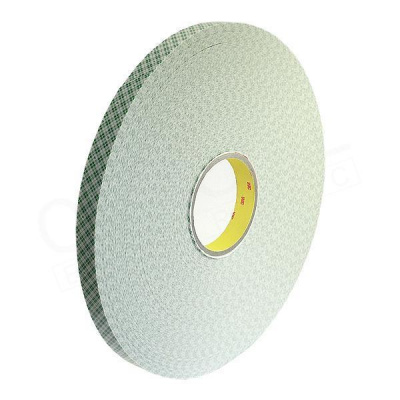 3M 4032 Nastro biadesivo in schiuma, sp. 0,8 mm, 19 mm x 66 m