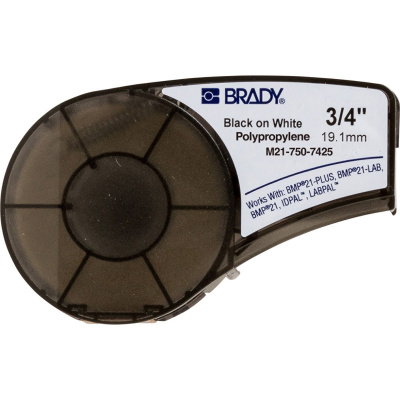 Brady M21-750-7425 / 121016, nastro in polipropilene, 19.05 mm x 6.40 m