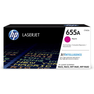 HP 655A CF453A magenta toner originale