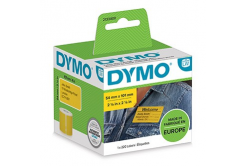 Dymo etichette di carta 101mm x 54mm, giallo, per il trasporto, 220 pz 2133400