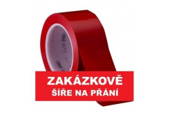 3M 471 Označovací PVC  lepicí páska, otěruvzdorná, červená 50 mm x 33 m