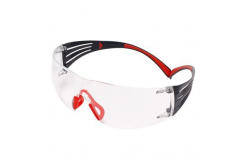 3M SecureFit SF401SGAF-RED EU Occhiali protettivi, lente trasparente