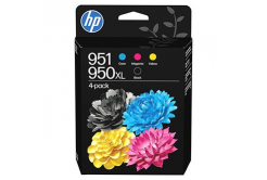 HP 950XL BK/951 C3WK1AE colore (CMYK) multipack di cartucce originali