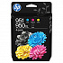 HP 950XL BK/951 C3WK1AE colore (CMYK) multipack di cartucce originali