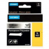 Dymo Rhino 18486, S0718180, 12mm x 5,5m testo nera / nastro metallico, nastro originale