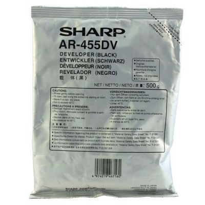 Sharp AR-455DV nero (black) developer originale