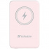 Verbatim 32243 power bank con ricarica wireless, 5V, 5 000mAh, rosa