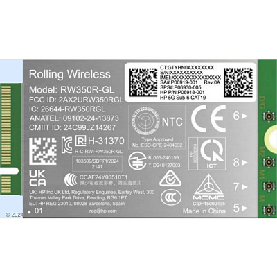 HP B8BD4AA Soluzione 5G WWAN