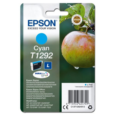 Epson T1292 C13T12924012 ciano (cyan) cartuccia originale