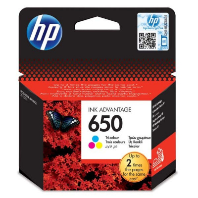 HP 650 IT102AE colore cartuccia originale