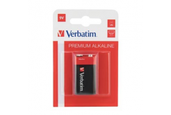 Verbatim 49924 Batteria alcalina R61, 9V, blister, 1pc