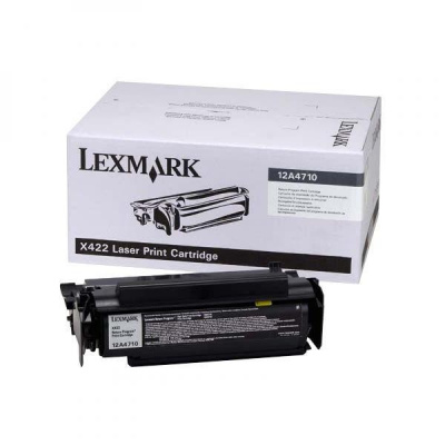 Lexmark 12A4710 nero (black) toner originale