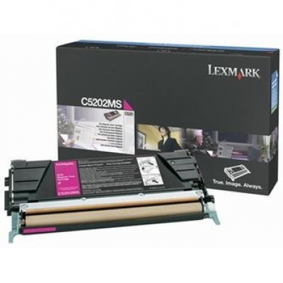Lexmark C5202MS magenta toner originale