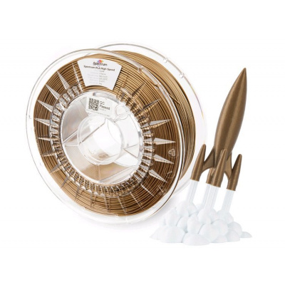 Spectrum 81065 3D filamento, PLA High Speed, 1,75mm, 1000g, Oro (Gold)