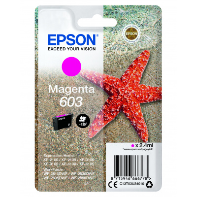 Epson 603 C13T03U34010 magenta (magenta) cartuccia originale