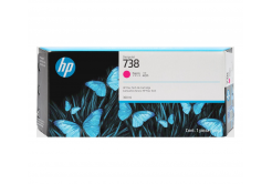 HP 738 676M7A magenta cartuccia originale