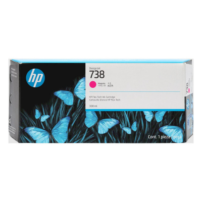 HP 738 676M7A magenta cartuccia originale