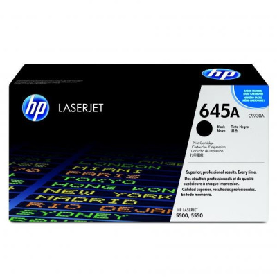 HP 645A C9730A nero (black) toner originale