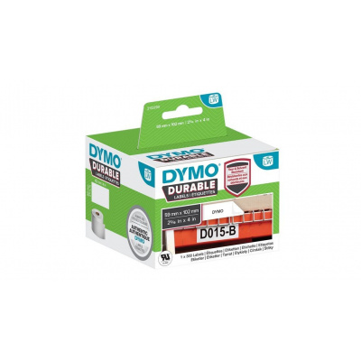 Dymo 2112290, 102mm x 59mm, per il trasporto, etichette bianche in polipropilene