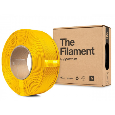 "The Filament" by Spectrum TF-24228, ReFill, PLA Lite, 1,75mm, 1000g, Giallo (Yellow)